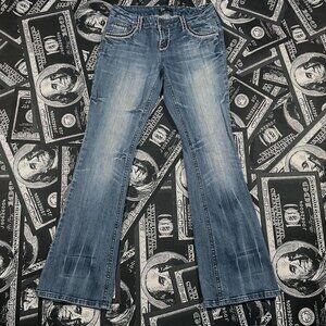 Miss Me Women's Blue and Navy Jeans